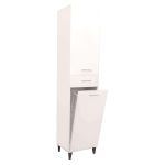 CANUTO - armadietto con portabiancheria