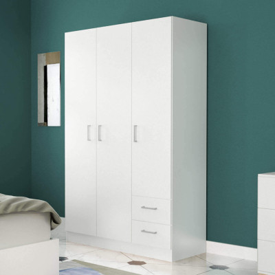MERIN - armadio di design con 3 ante 2 cassetti