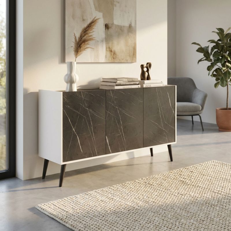 BJORN - madia di design con 3 ante