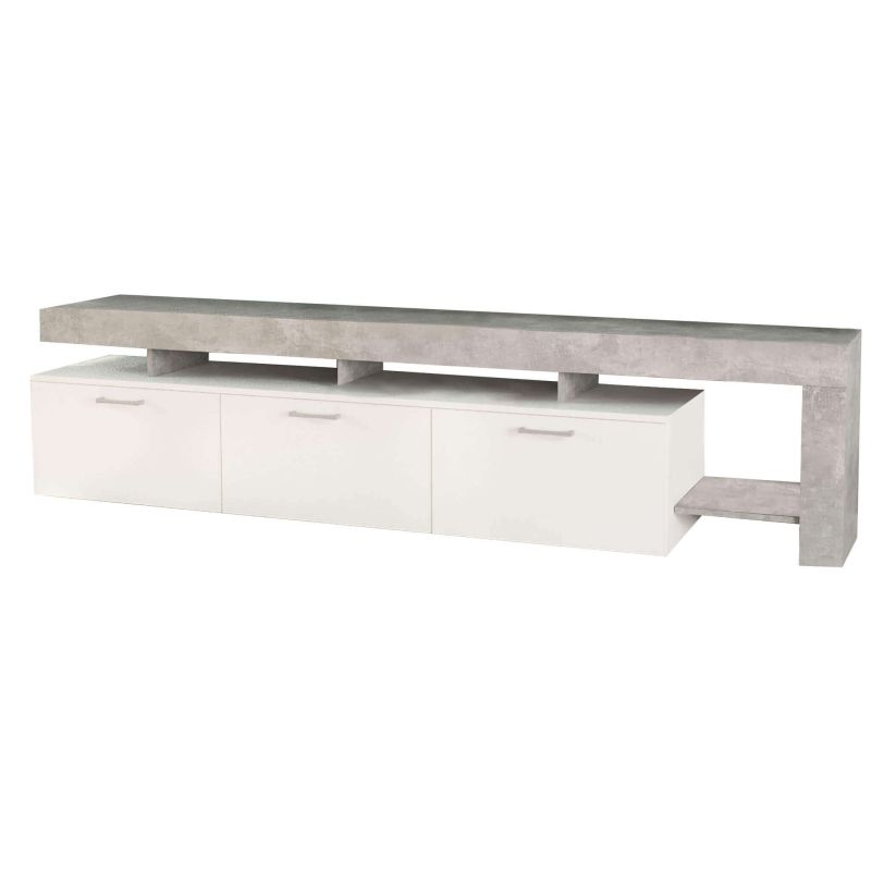 TOKE - porta tv di design con 3 cassetti