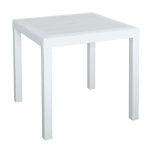 CALIGOLA - tavolo da giardino in resina effetto rattan