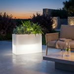 RON - fioriera luminosa da giardino