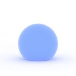 LAKE - sfera luminosa rgb con pannello solare