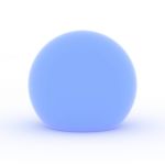 LAKE - sfera luminosa rgb con pannello solare