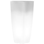 SILENTE - vaso luminoso rgb con pannello solare
