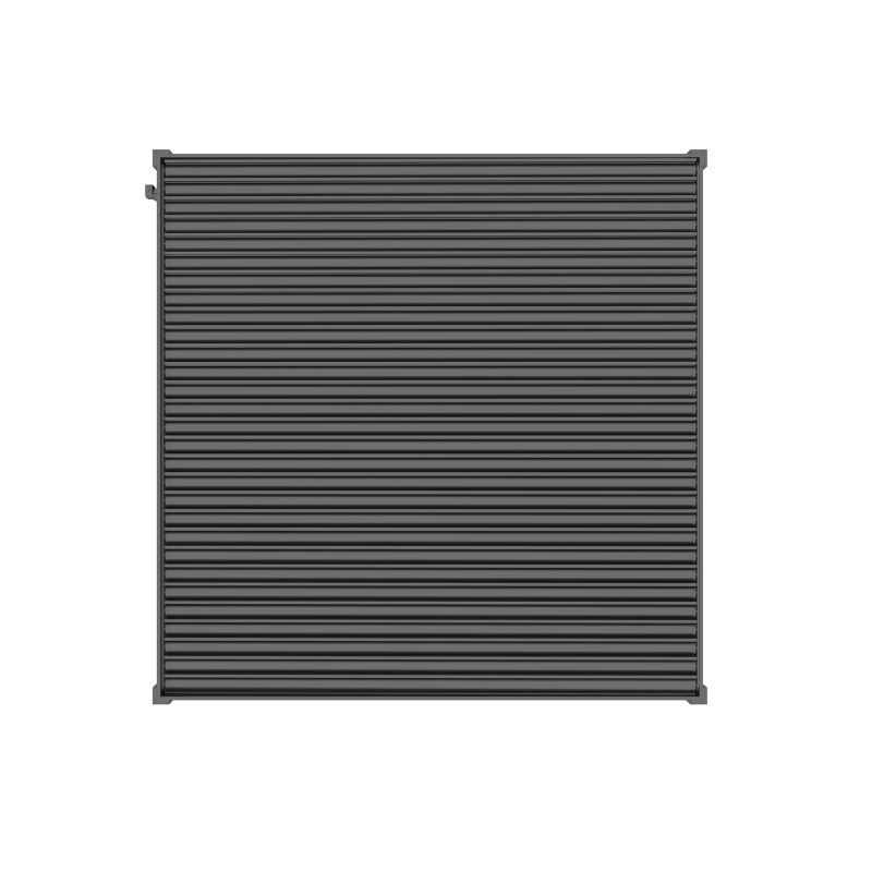 NIMBUS - pergola bioclimatica addossata in alluminio 4 x 4 m