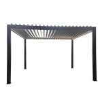FIREBOLT - pergola bioclimatica motorizzata con led in alluminio 3 x 4 m