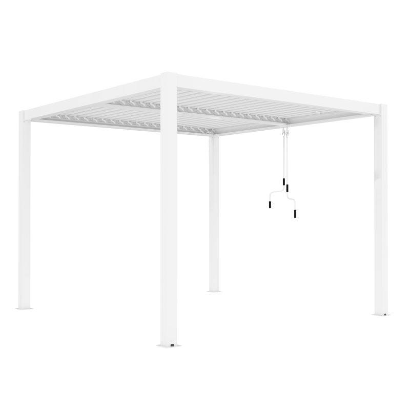 NIMBUS - pergola bioclimatica in alluminio 3 x 3 m