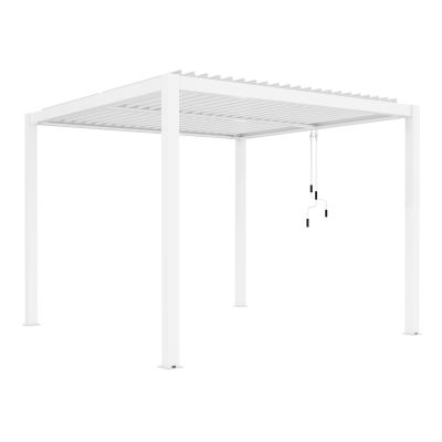 NIMBUS - pergola bioclimatica in alluminio 3 x 3 m