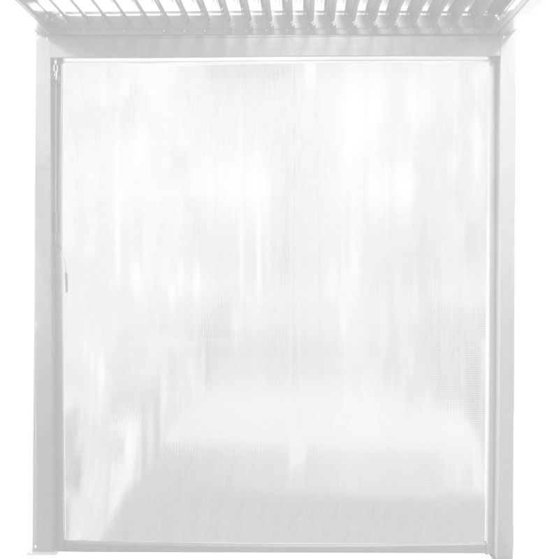 Laterale in PVC per lato da 4 m pergola bioclimatica