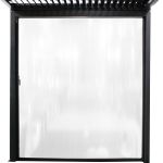 Laterale in PVC per lato da 4 m pergola bioclimatica