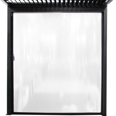 Laterale in PVC per lato da 4 m pergola bioclimatica