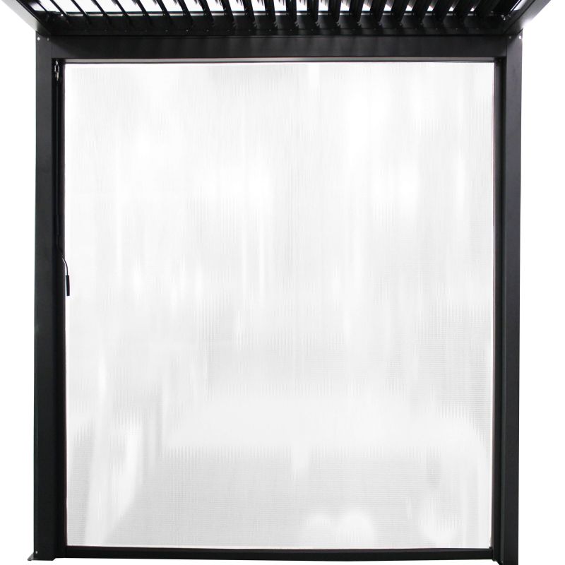 Laterale in PVC per lato da 4 m pergola bioclimatica