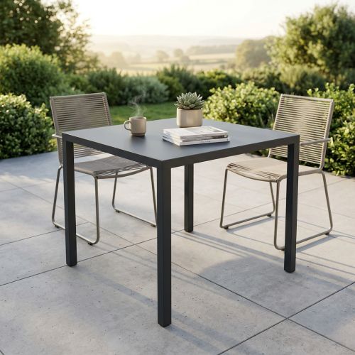 AUTOLIV - tavolo da esterno autolivellante in acciaio