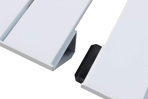 ARIZONA - set tavolo in alluminio cm 100 x 51,50/104/156/208/260 x 74 h con 6 poltrone Lotus