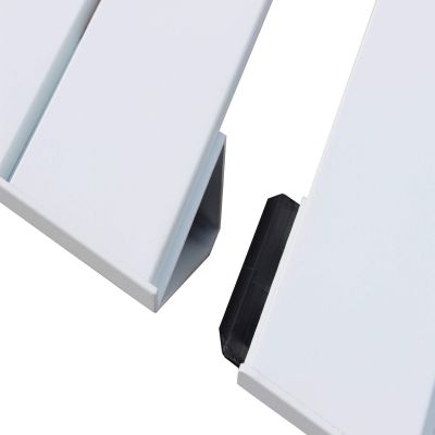 ARIZONA - set tavolo in alluminio cm 100 x 51,50/104/156/208/260 x 74 h con 10 poltrone Lotus