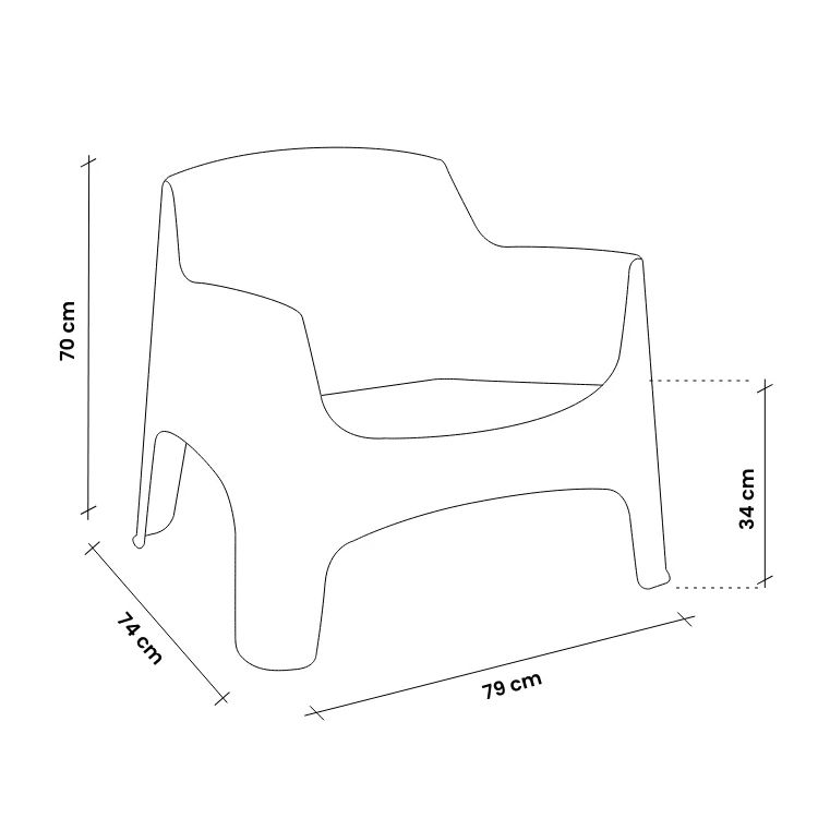 RENKIS - poltrona in resina
