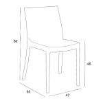 MATRIX - sedia da giardino