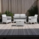 VENEZIA - salotto da esterno in resina