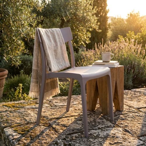 LAVENDER - sedia da giardino in plastica