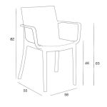 MATRIX - poltrona da giardino