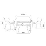 LUXOR - salotto in resina