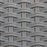 ALMA - poltrona da giardino impilabile in wicker stampato