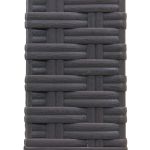 CALIGOLA - tavolo da giardino in resina effetto rattan