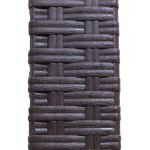 CALIGOLA - tavolo da giardino in resina effetto rattan