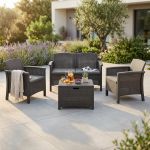 VENEZIA - salotto da esterno in resina