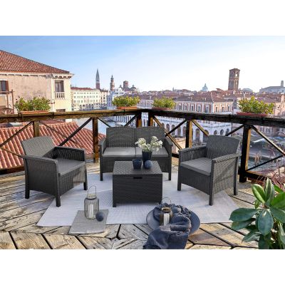 VENEZIA - salotto da esterno in resina