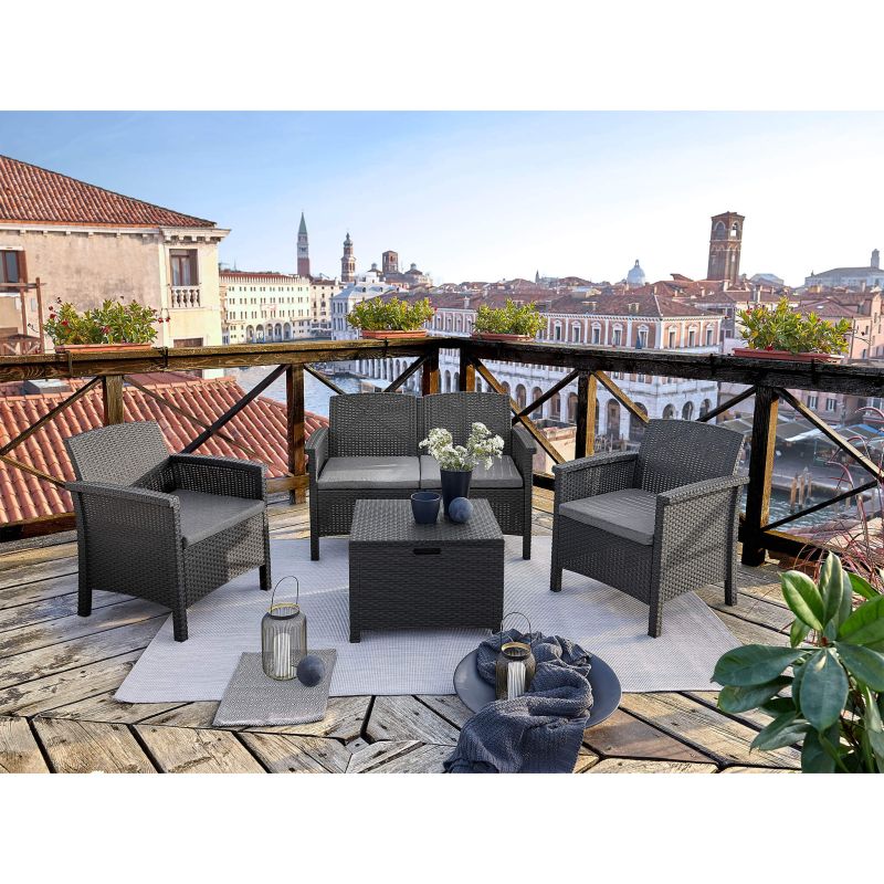 VENEZIA - salotto da esterno in resina