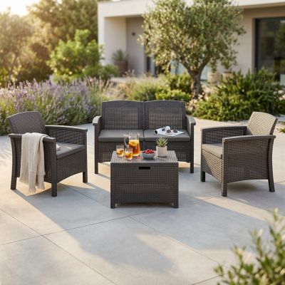 VENEZIA - salotto da esterno in resina