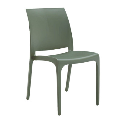 VOLGA - sedia da giardino in plastica