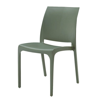VOLGA - sedia da giardino in plastica