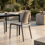 VOLGA - sedia da giardino in plastica