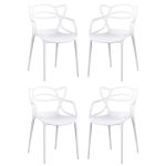 LALU - sedia in plastica set da 4