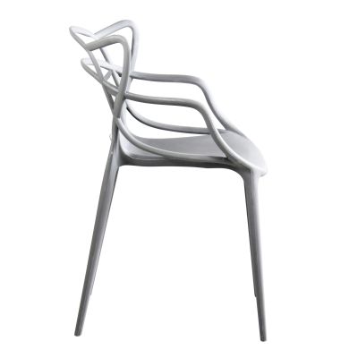 LALU - sedia in plastica set da 2