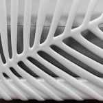 ASH - Salotto con divano 2 posti da giardino in polipropilene