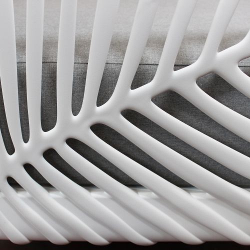 ASH - Salotto con divano 2 posti da giardino in polipropilene