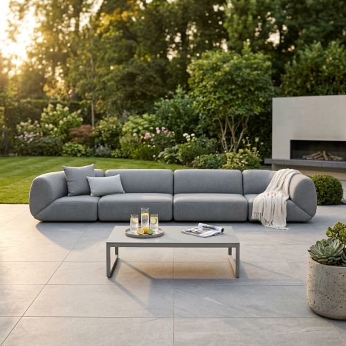 PETALUMA - Set salotto da giardino modulare