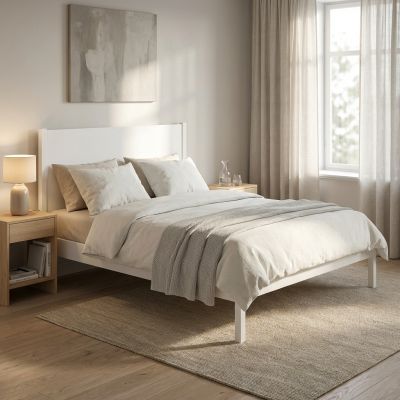 AMOROSA - letto matrimoniale in legno