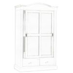 SOLARIA - armadio due ante in legno massiccio