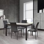 VIOLETTA - sedia moderna in ecopelle