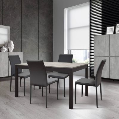 VIOLETTA - sedia moderna in ecopelle