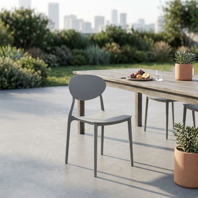 ECLIPTICA - sedia moderna in resina