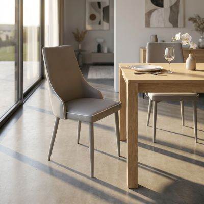 VENUSIA - sedia moderna in ecopelle