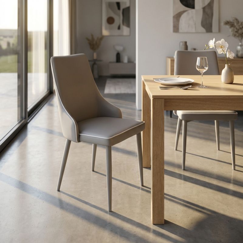 VENUSIA - sedia moderna in ecopelle