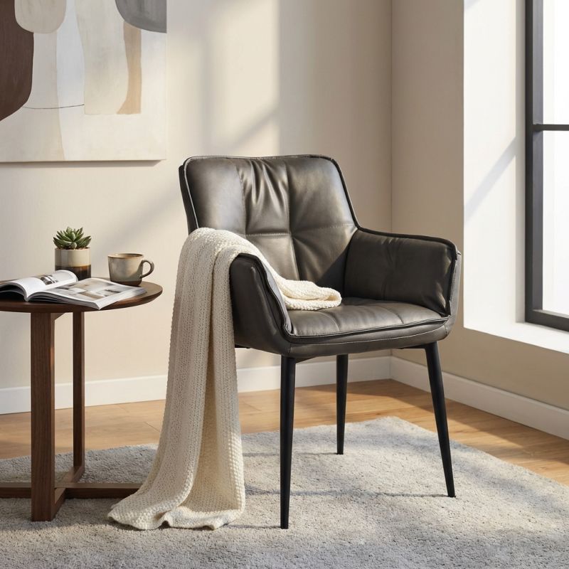 VEGA - sedia moderna in ecopelle