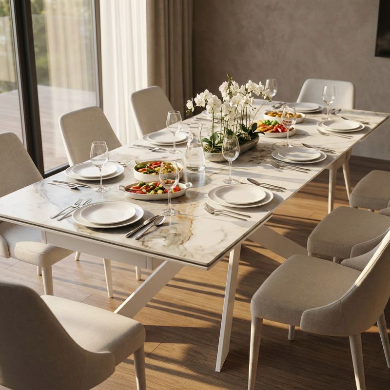 AENIGMA - tavolo da pranzo allungabile